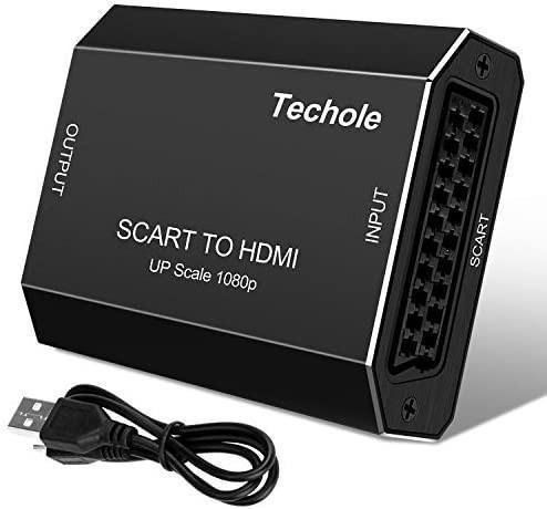 HDMI-compatible to SCART Converter Portable Plug and Play High