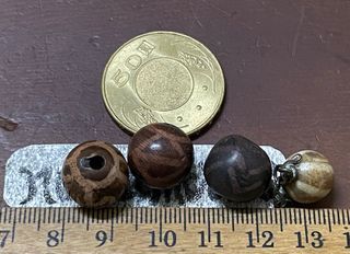 結緣價早期收藏老木珠共4顆～m33