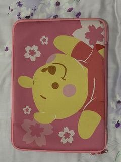 櫻花季維尼筆電包