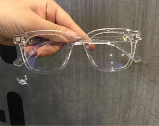 📌二手商品 韓版透明粗框眼鏡