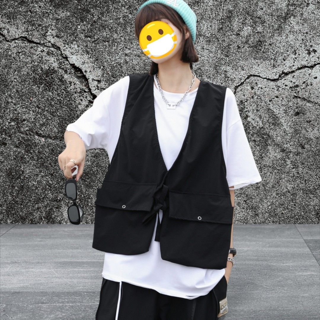 Men's button sales vest