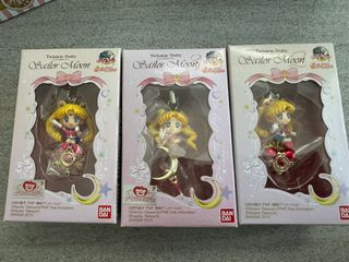 Sailor Moon Twinkle Dolly Keychain Three Sets Usagi Tsukino Sailor Moon Princess Serenity64205749740930110