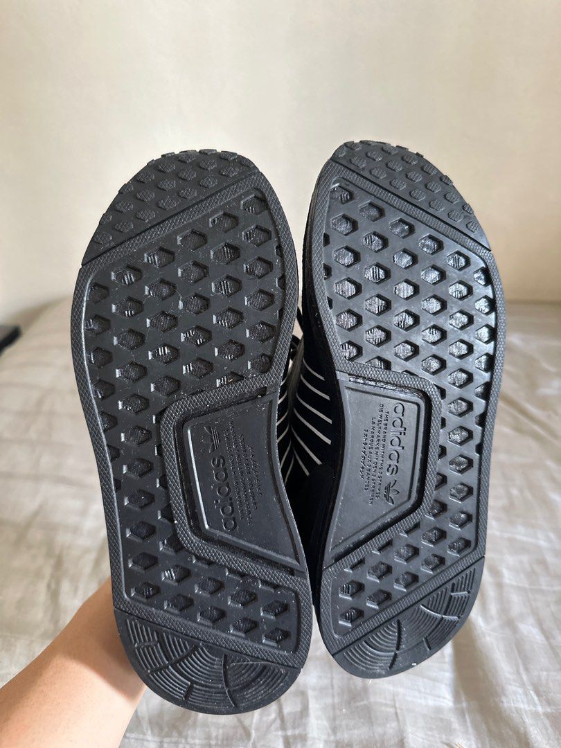 All black nmd kids sale