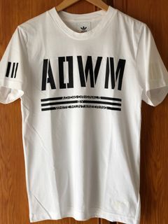 真品adidas originals短袖T恤/t-shirt/tee/愛迪達/白山聯名/white mountaineering/日本山系