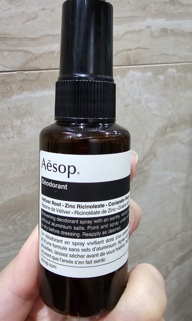 Aesop deodorant spray (85 remaining), Beauty & Personal Care