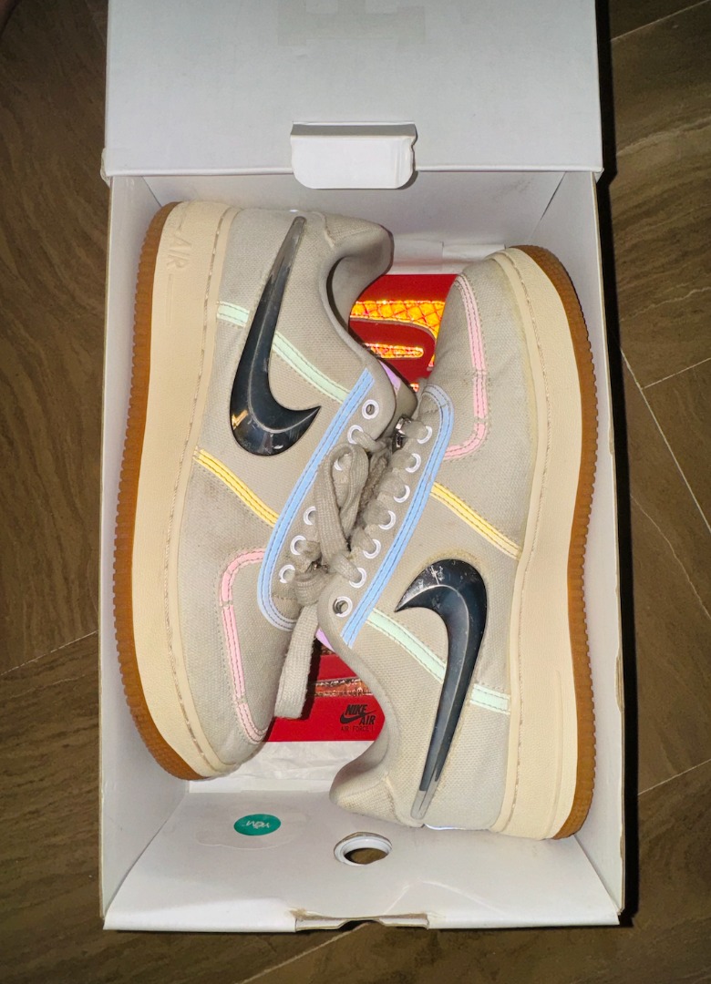 Air Force 1 x Travis Scott Sail Men s Fashion Footwear