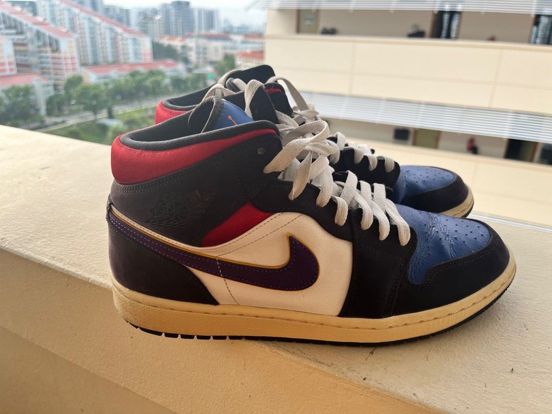 Air jordan hotsell top 3 lakers