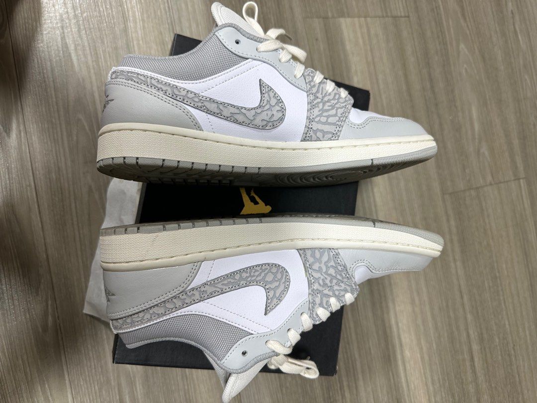 Jordan 1 low elephant print sales