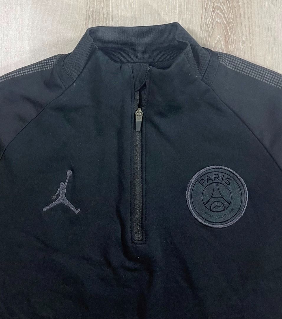 Psg jordan half zip sale