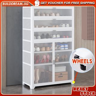 Shoe storage discount on wheels