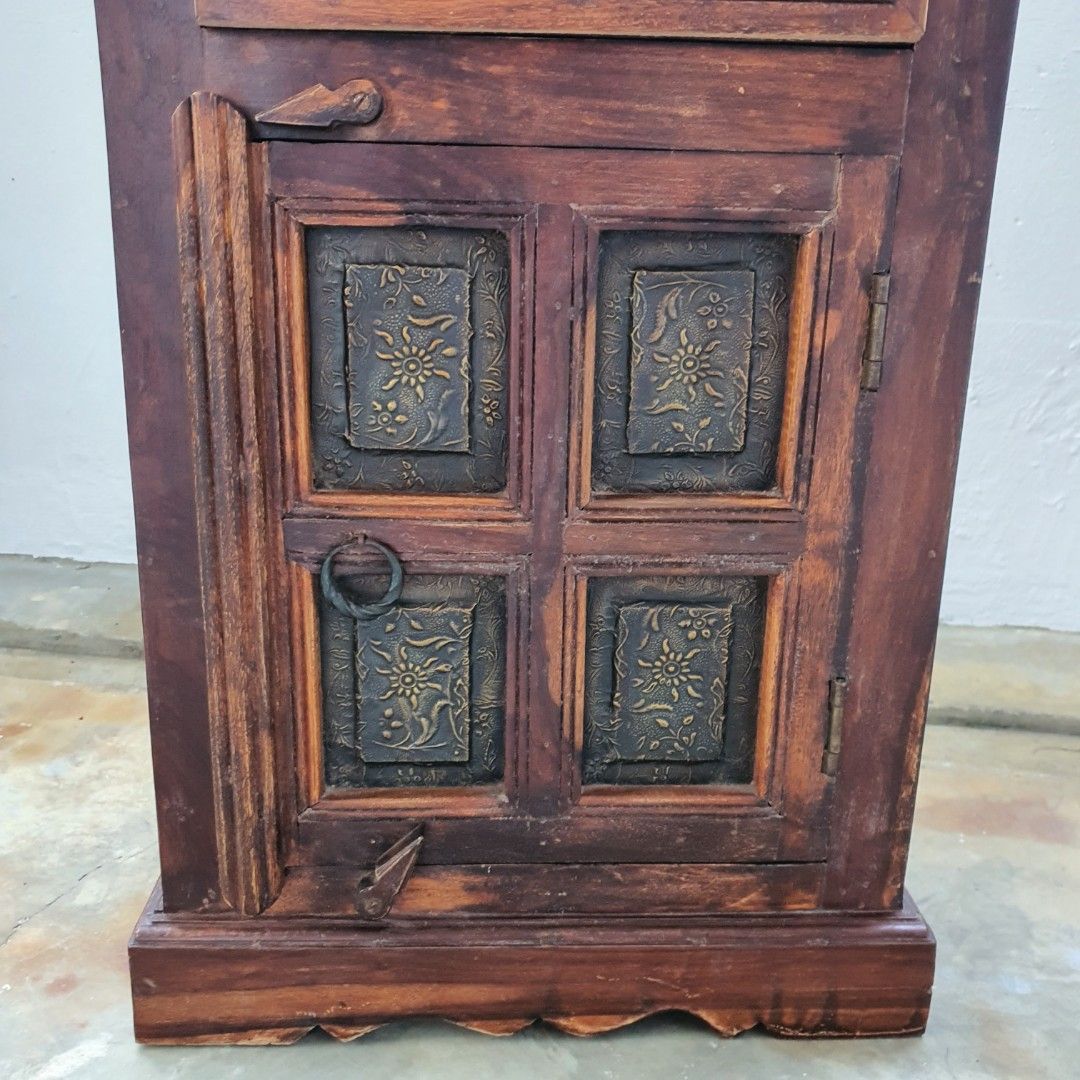 Vintage Indian style side table, Furniture & Home Living, Furniture