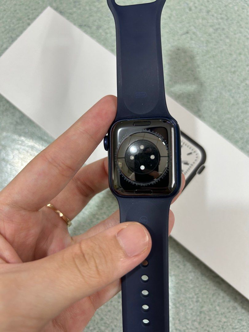 Apple Watch iWatch Series 6 40MM Blue Barang Mewah Jam Tangan di