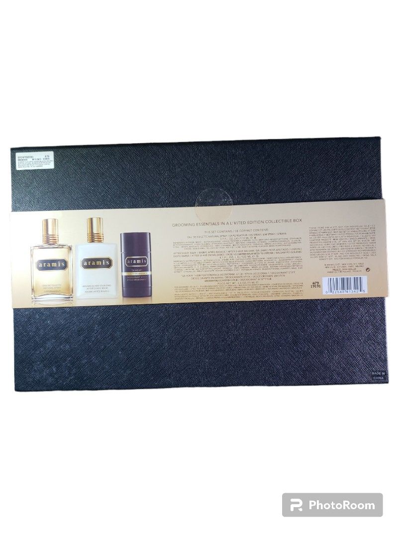 ARAMIS BOXSET EDT 110ml AFTER SHAVE 120ml DEODORANT 75ml