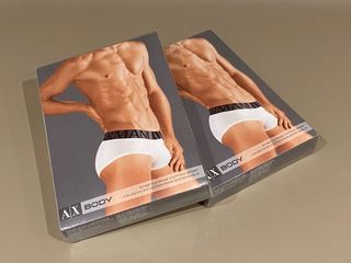 Armani Exchange Men Underwear Brief (White x 2)