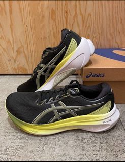 Asics Gel-Kayano 30 Black yellow黑黃緩震透氣跑步鞋