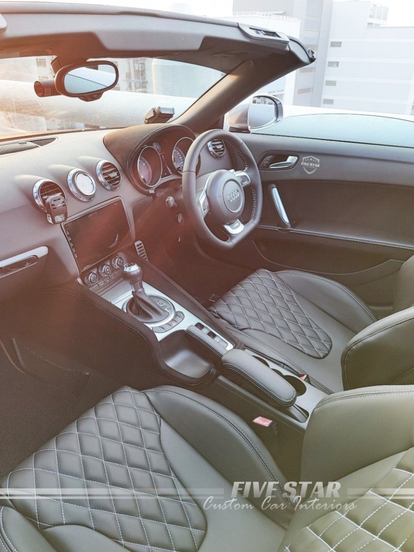 Audi tt sale leather seats