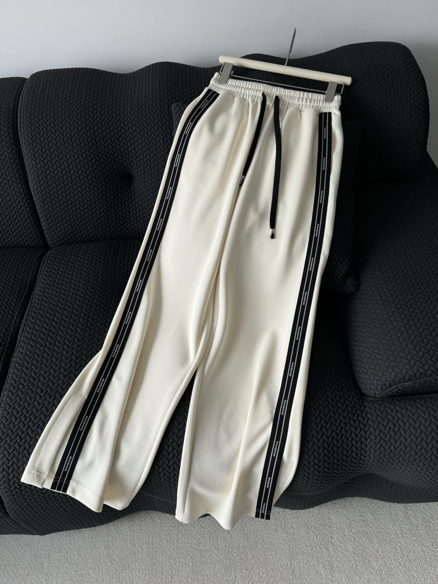 Casual pants with new arrivals elastic waist