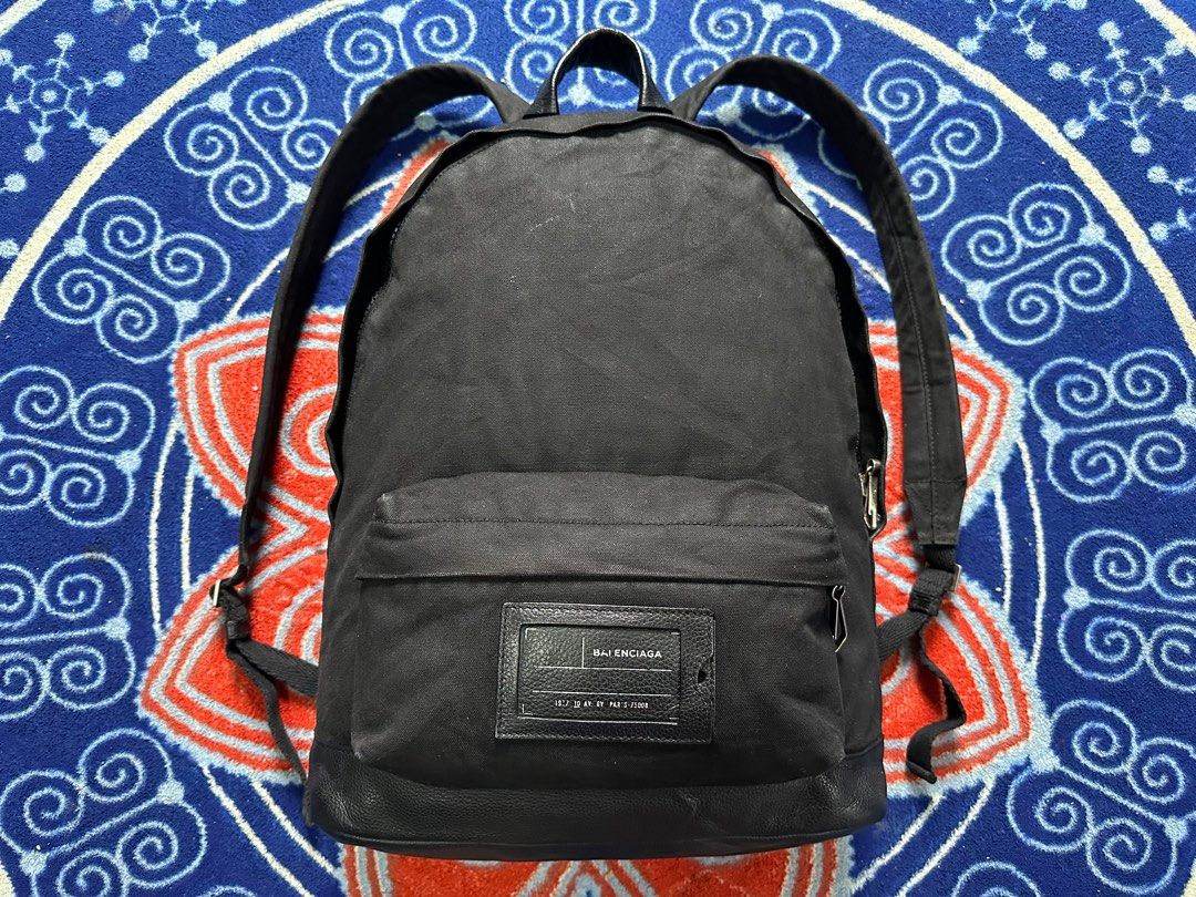 Balenciaga canvas deals backpack