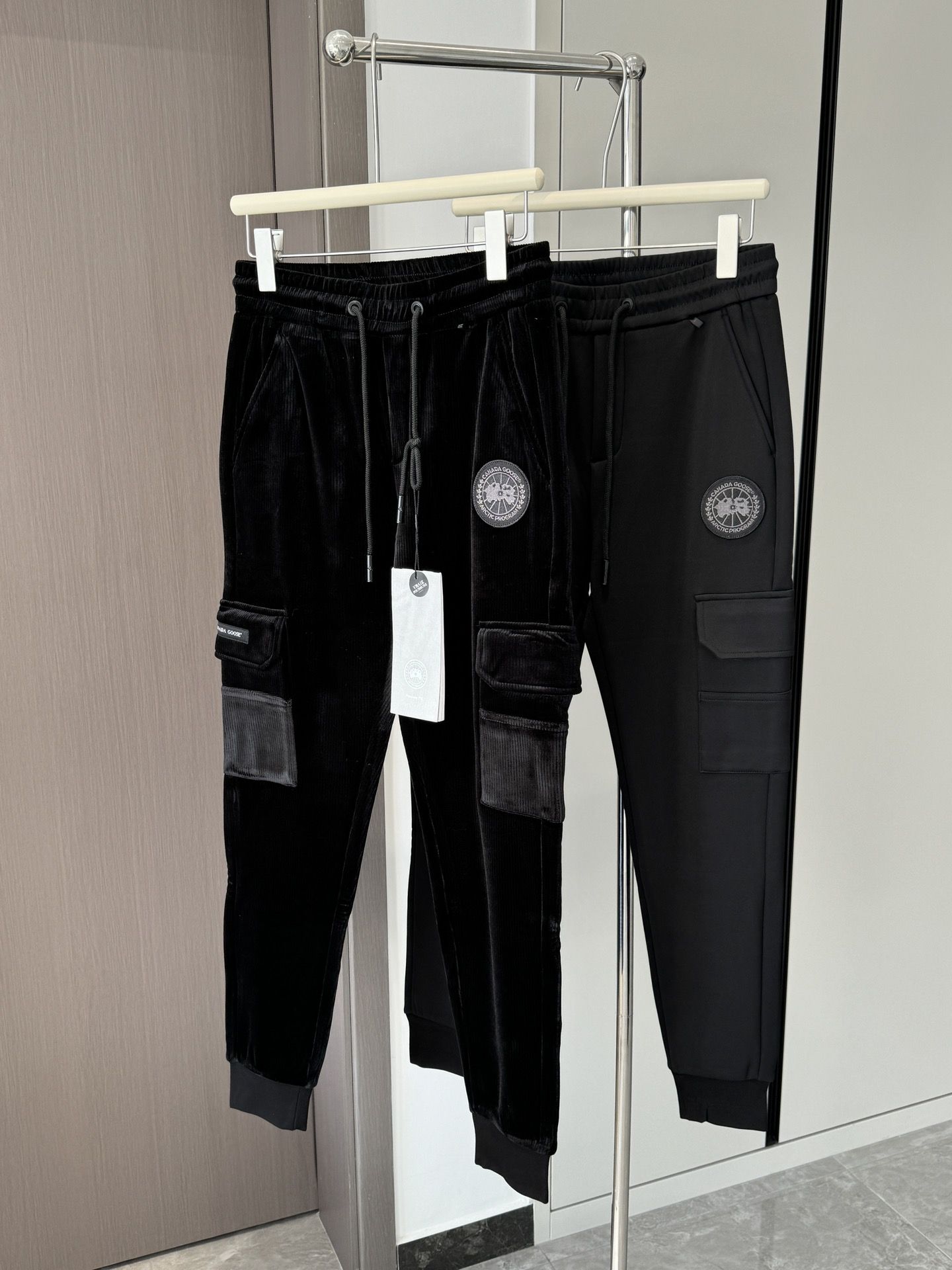 Authentic canada Goose Plus Velvet Warm Casual Sweatpants Women s
