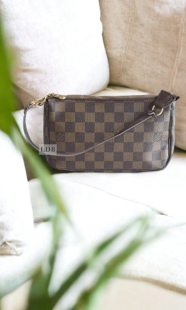 Louis vuitton pochette store accessoires damier ebene