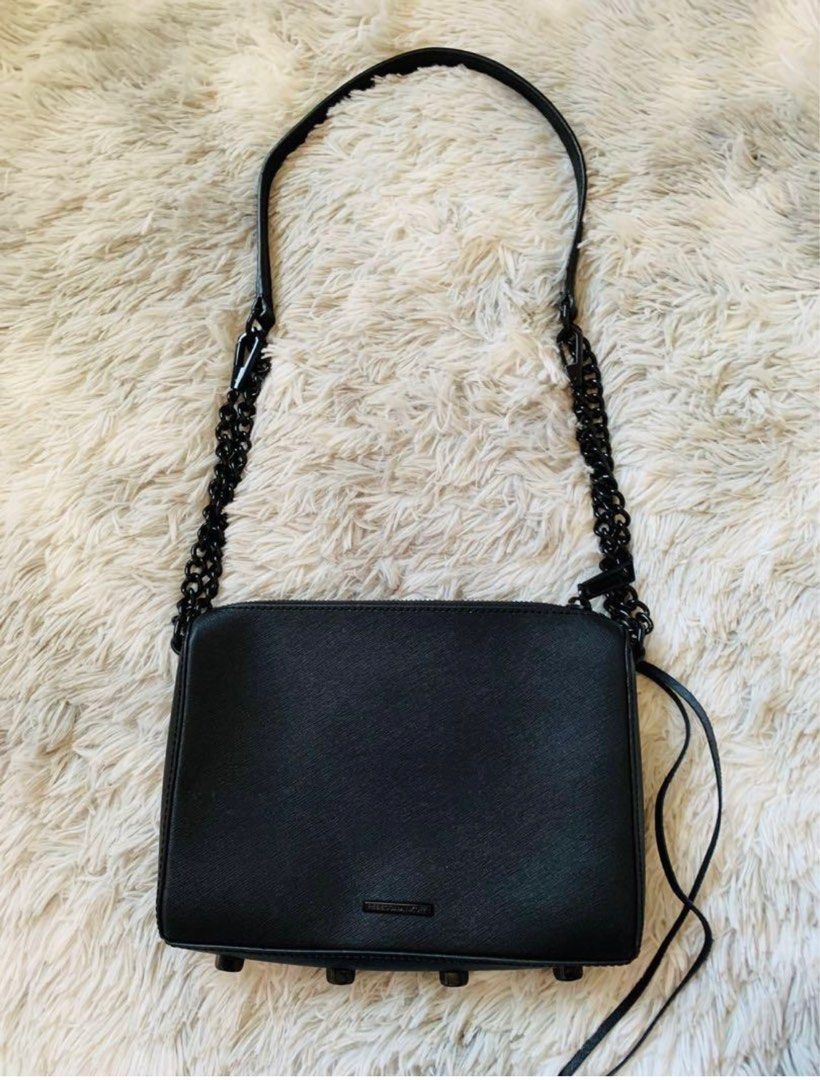 Authentic Rebecca Minkoff shoulder bag in black Women s Fashion