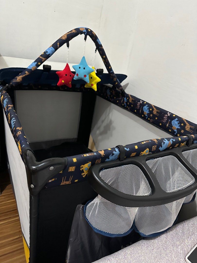 Baby 1st Crib with Diaper Changer and Rocker, Babies & Kids, Baby