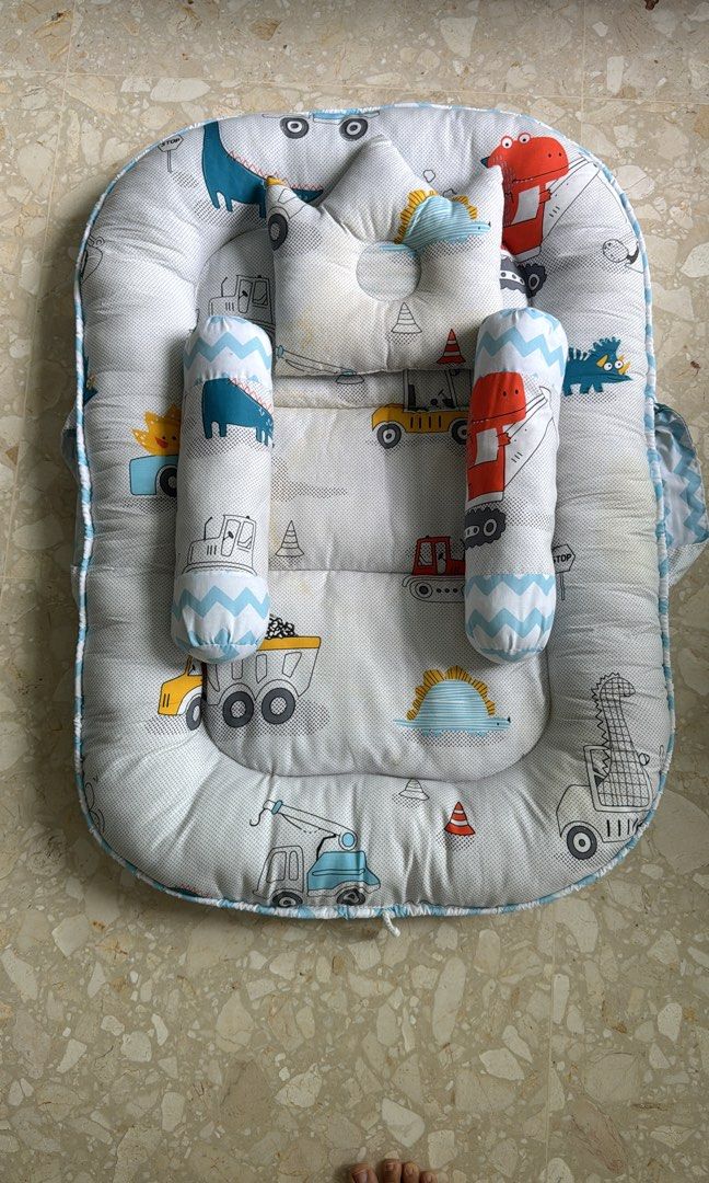 Baby lounge bed Babies Kids Infant Playtime on Carousell