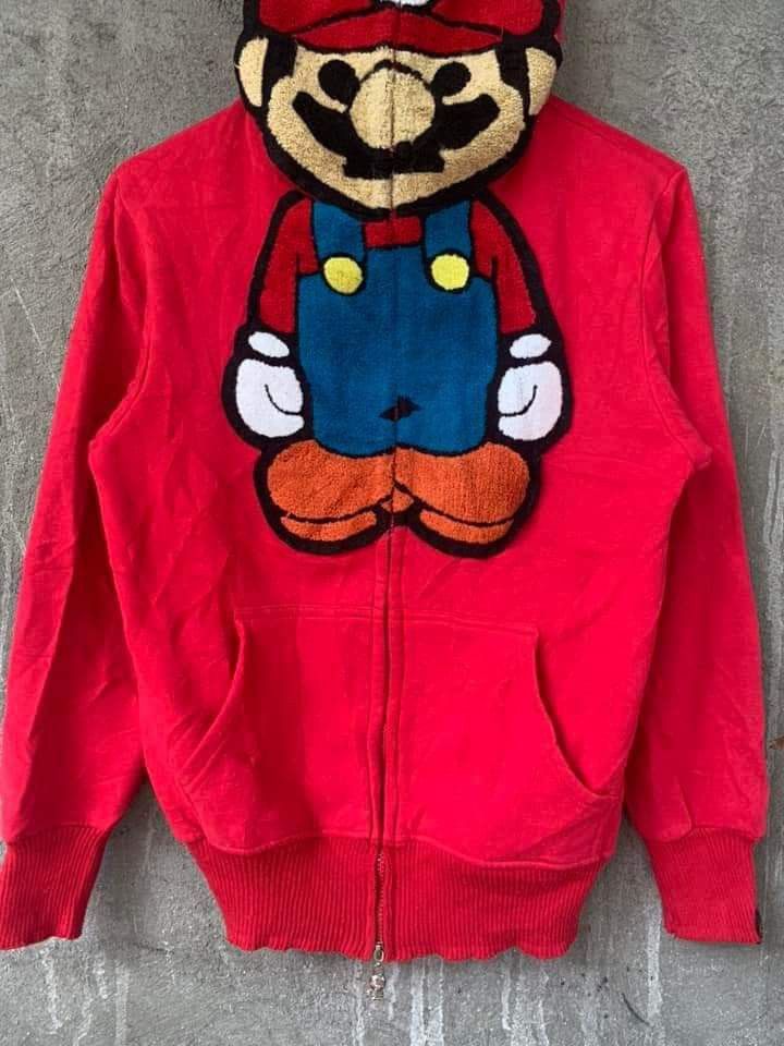 Baby milo super mario hoodie clearance