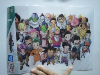 Bandai Spirits Namco Ichiban Kuji Prize I Dragon Ball Super Saiyan Anime Clear Plastic File