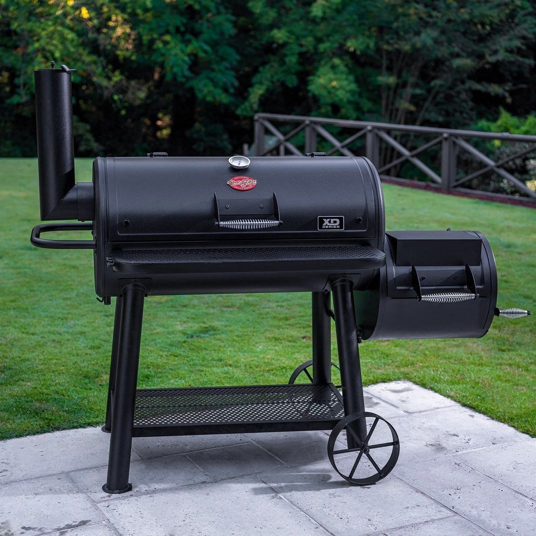 BBQ Smoker Char Griller Grand Champ TV Home Appliances Kitchen