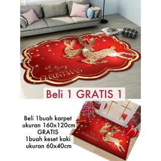 Beli Karpet Gratis Keset Edisi Christmas