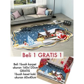 Beli Karpet Gratis Keset Edisi Christmas