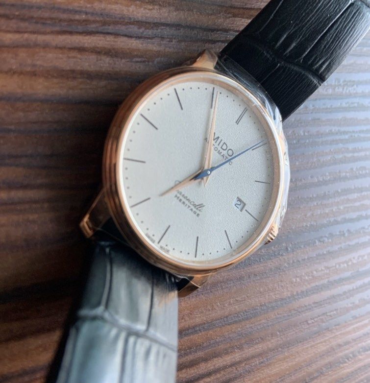 Mido baroncelli 2025 heritage rose gold