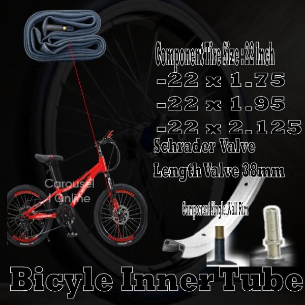 22 inch sale bicycle inner tube