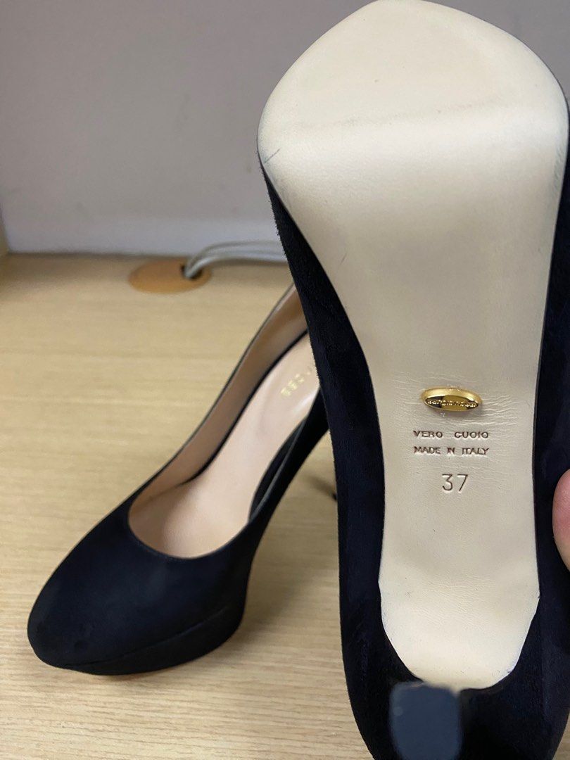 sergio rossi black heels