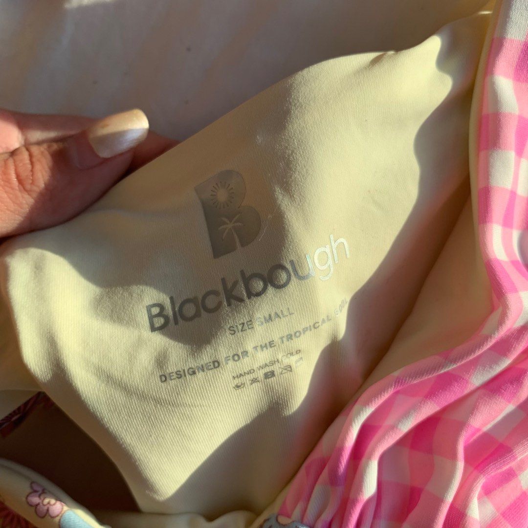 Blackbough Bikini in Picnic Party Alana Bandeau Padded Top and Alana