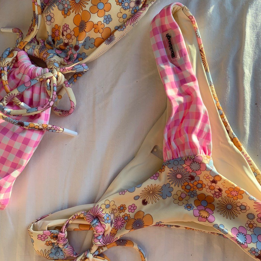 Blackbough Bikini in Picnic Party Alana Bandeau Padded Top and Alana