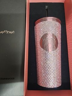 ［原價全新］Blackpink Lisa 限量版 Starbucks 水鑽杯 水晶杯
