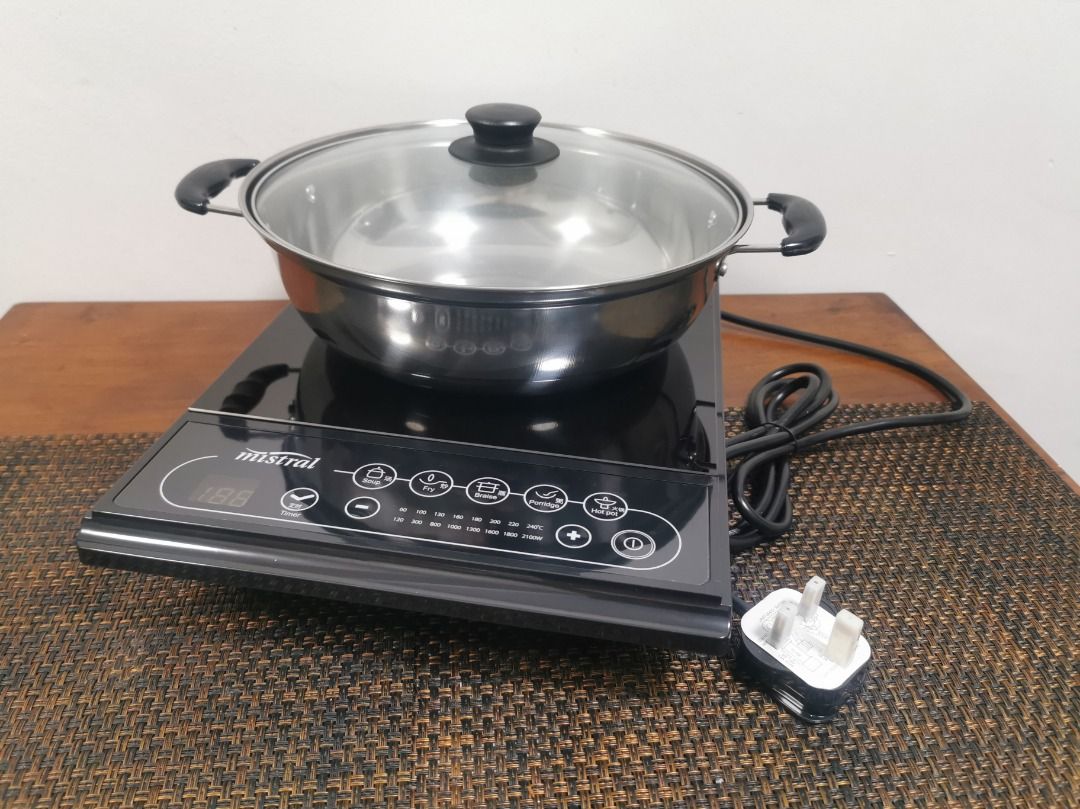 BNIB Mistral Induction cooker with pot MIC2008