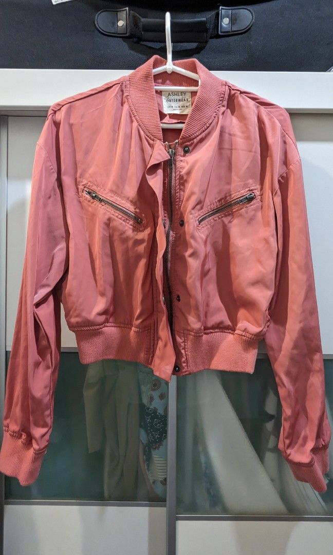 Ashley outerwear bomber jacket hot sale