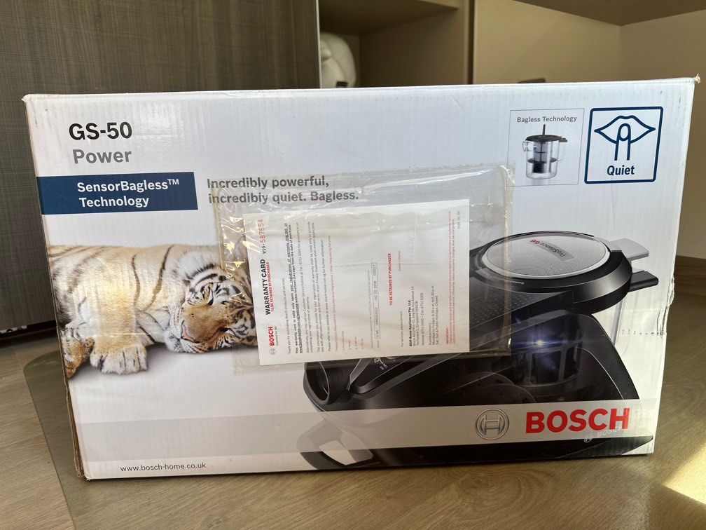 Bosch GS50 Power Vacuum Cleaner, TV & Home Appliances, Vacuum Cleaner