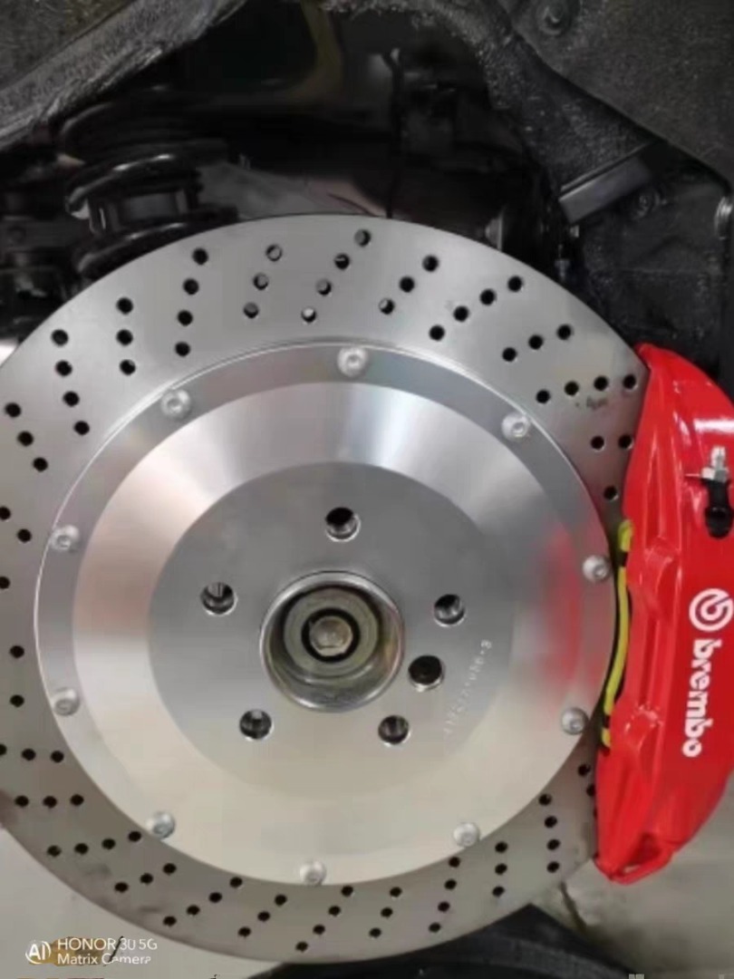 Brake calipers modified rear wheel electromechanical integrated ...