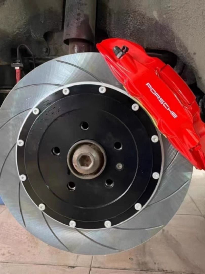 Brake calipers modified rear wheel electromechanical integrated ...