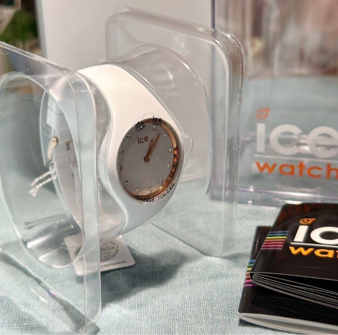 Ice watch glitter white rose gold on sale