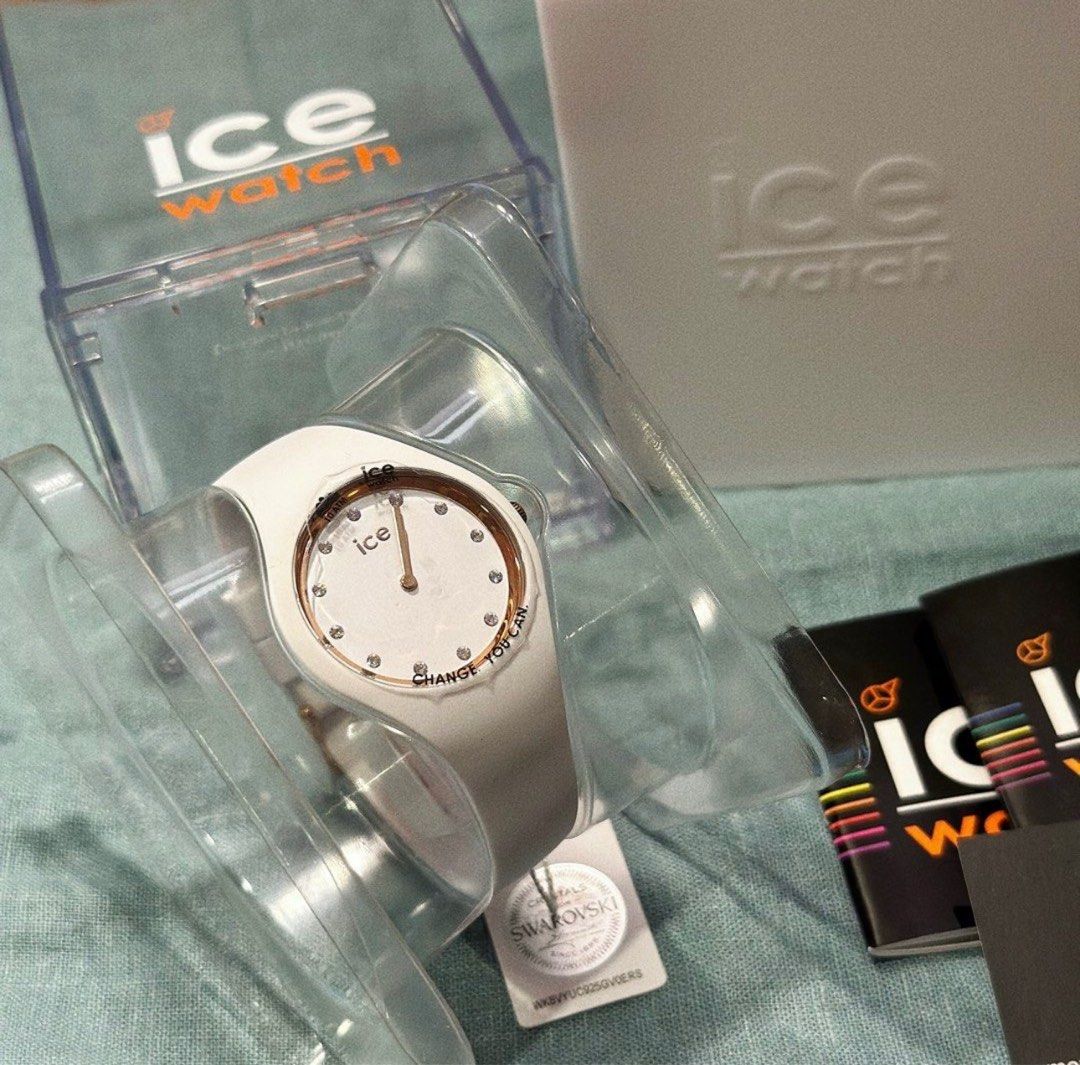 Ice watch swarovski white on sale