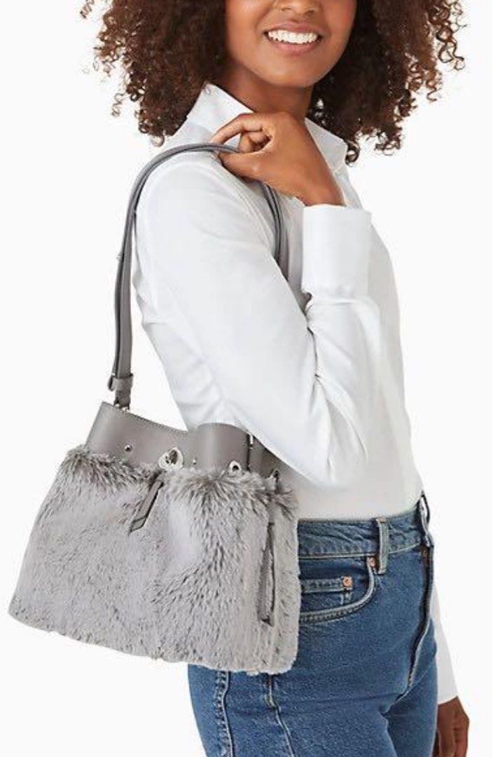 Fur bucket bag new arrivals