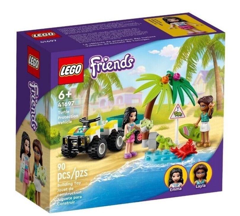  LEGO Friends Friends 66710 4-in-1 Building Toy Gift Set: Doggy  Day Care, Turtle Protection Vehicle, Forest Waterfall and Olivia's Electric  Car (66710) : Toys & Games