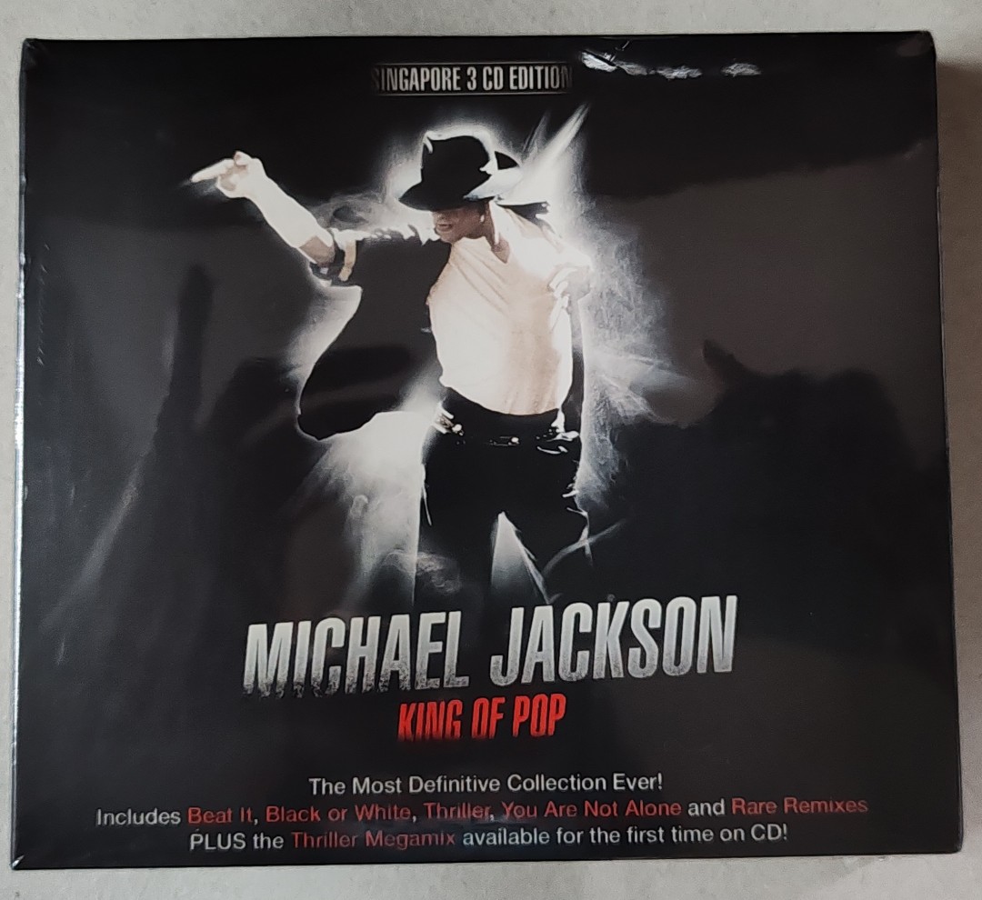 Brand New Michael Jackson King of Pop 3CDs compilation and This Is It 2 CD  Souvenir Edition