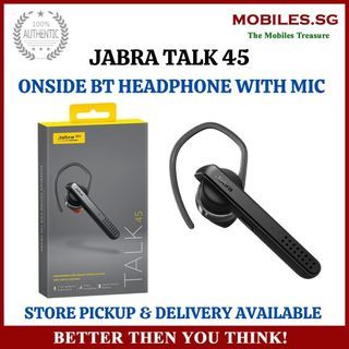 Jabra talk 45 connect to 2 phones top