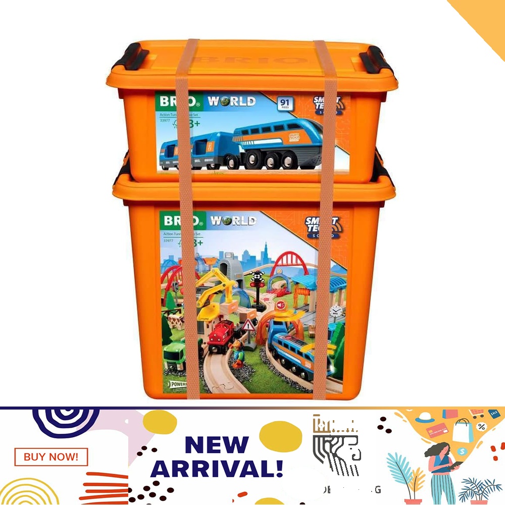 BRIO Smart Tech Sound Action Tunnel Deluxe Set, Hobbies & Toys, Toys ...